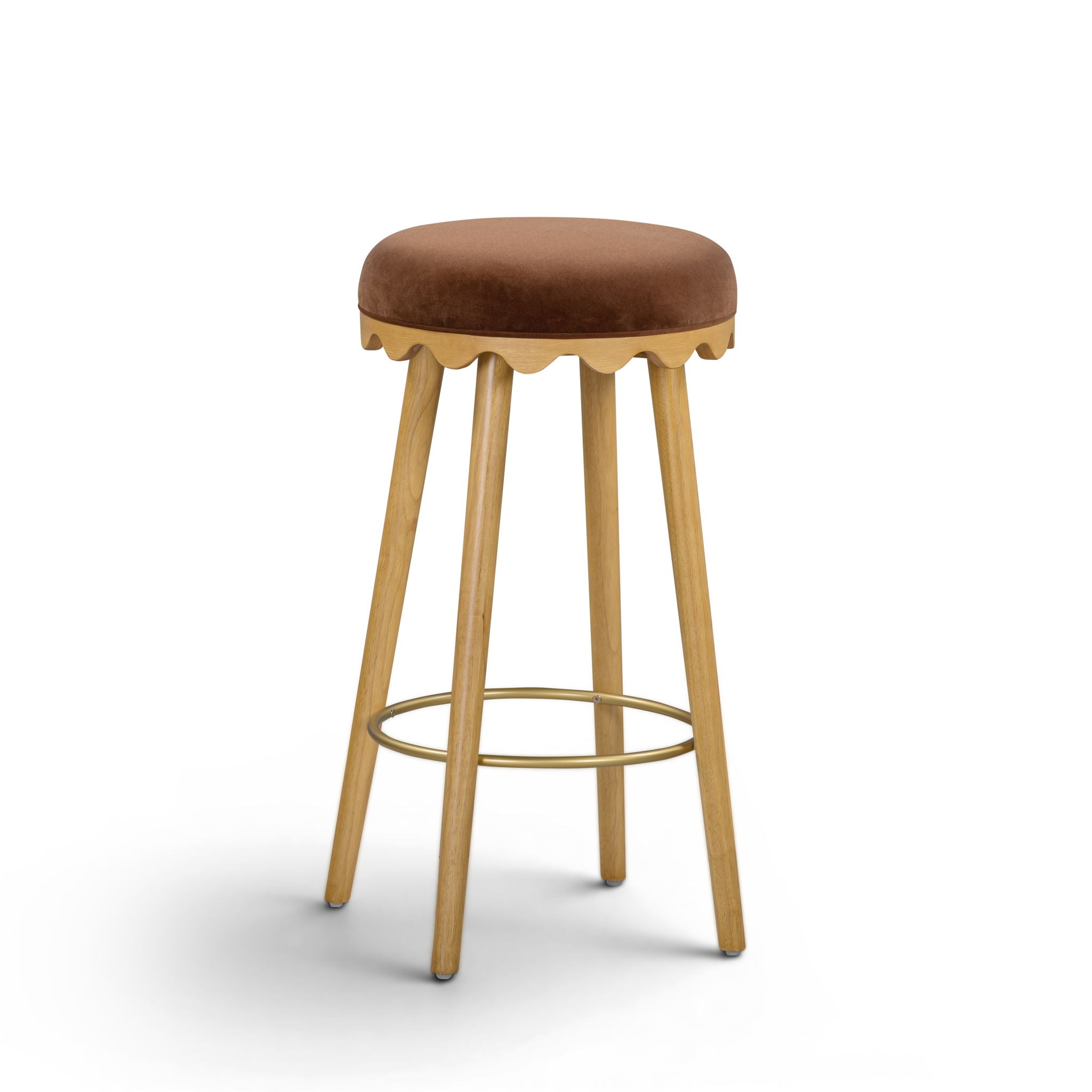 Oodle - Performance Vegan Mohair Stool