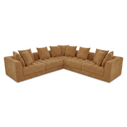 Davie - Classic L Modular Sectional - Golden Yellow