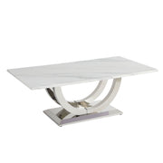 Rectangular Coffee Table With Base