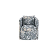 Cecil - Dining Chair Tapestry - Blue / Gray