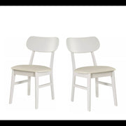 Dining Chairs (Set of 2) - White