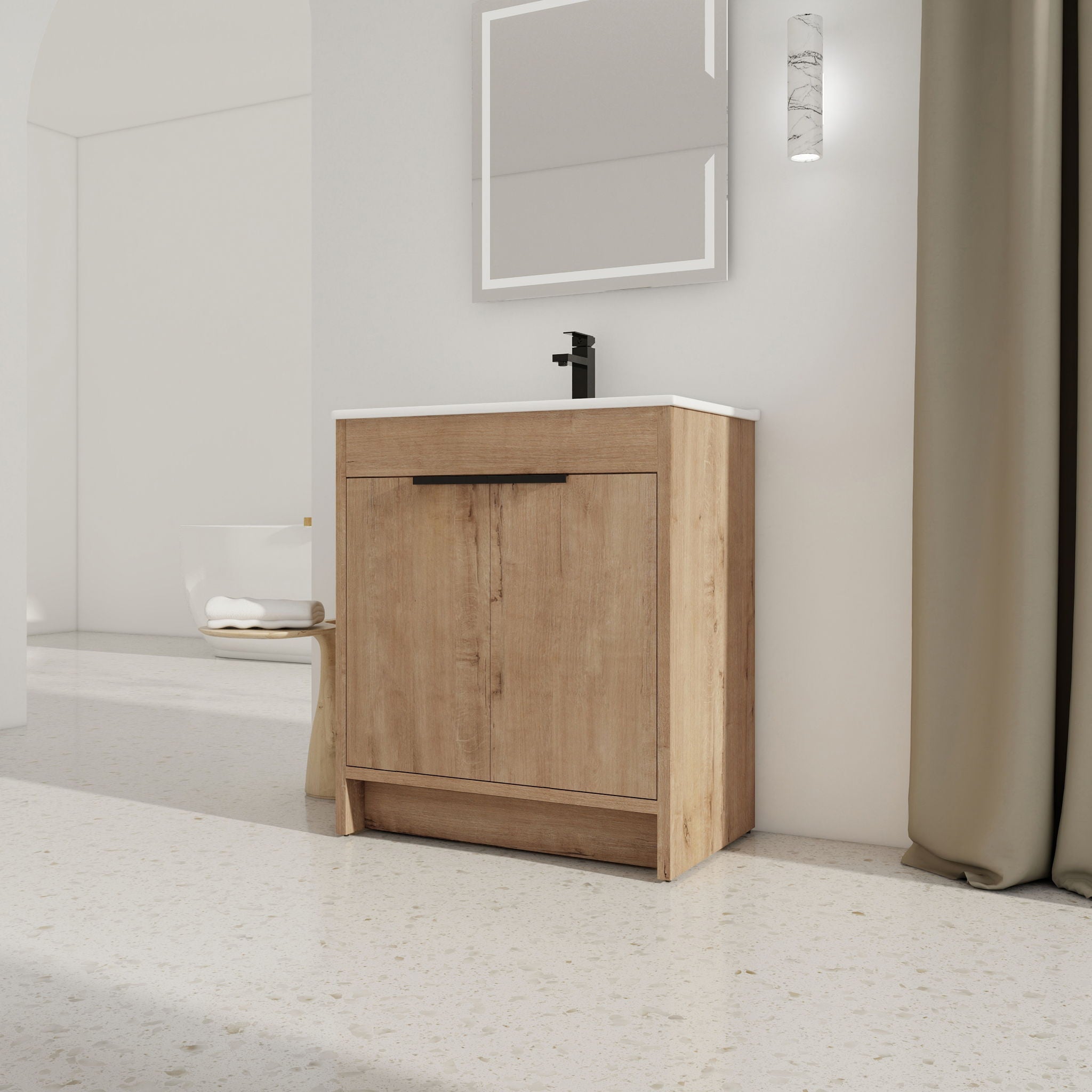 Freestanding Bathroom Vanity With Sink