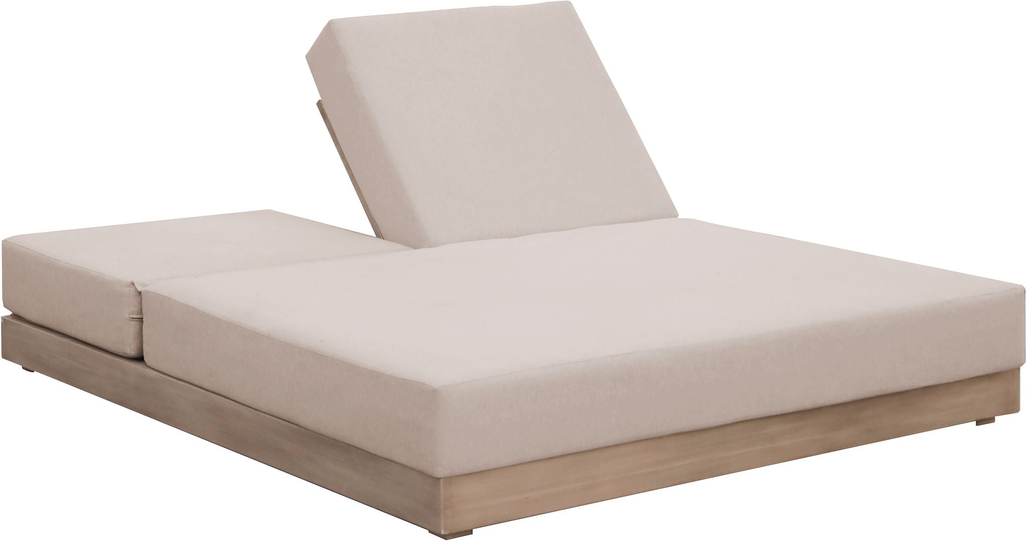 Solace - Olefin Performance Fabric Outdoor Patio Double Lounge Chair