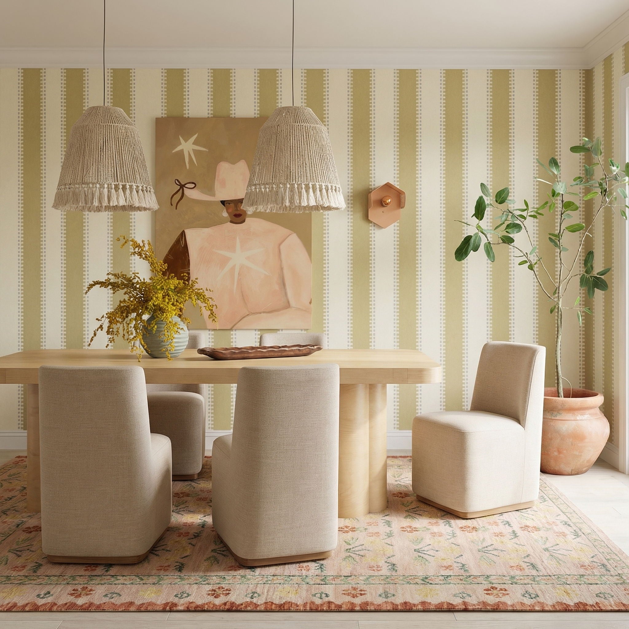 Melissa - Rolling Dining Chair