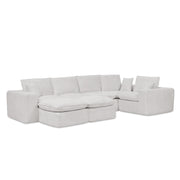 Sectional Sofa With Moveable Ottoman