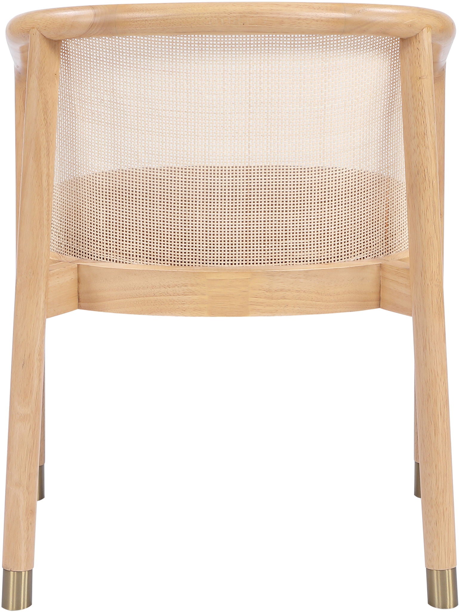 Sylvan - Vegan Leather Dining Chair (Set of 2) - Natural Frame