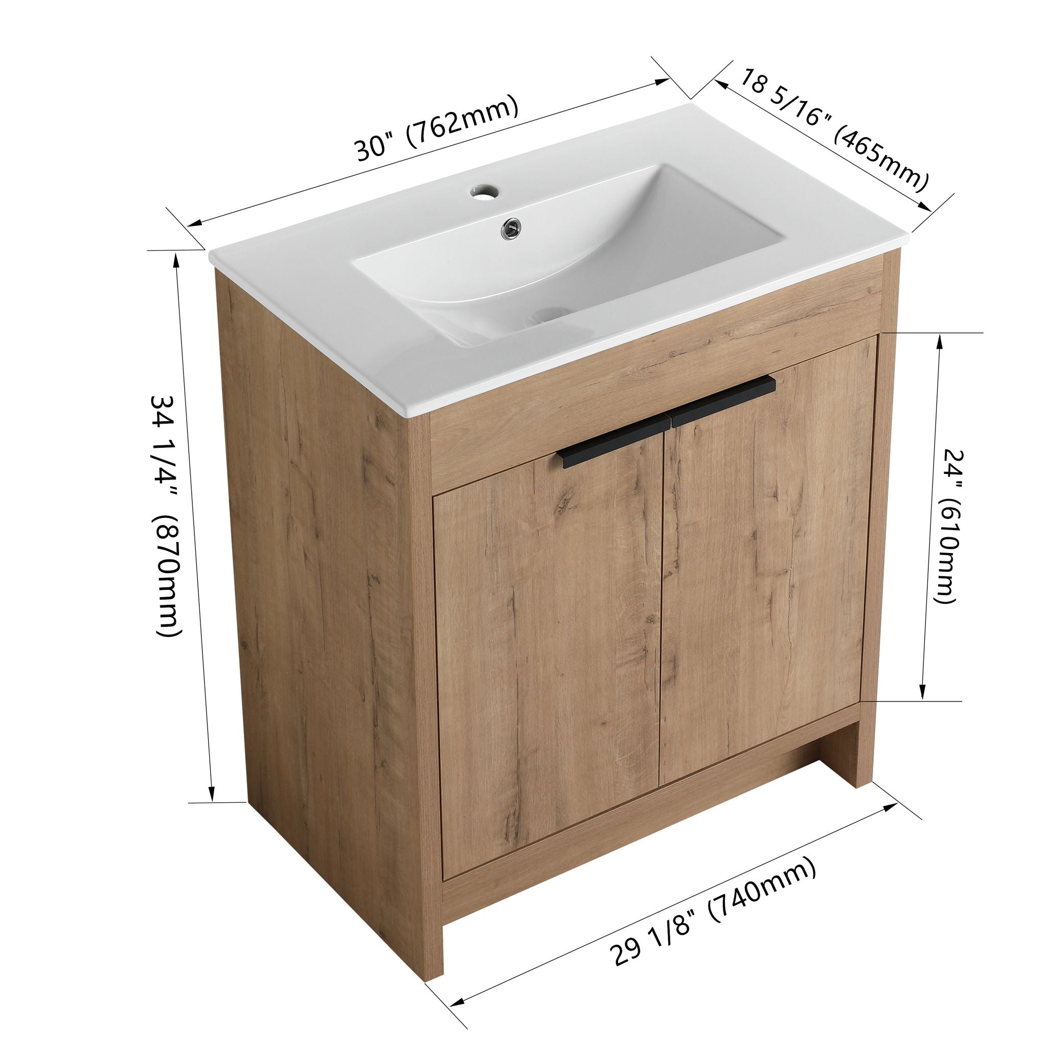 Freestanding Bathroom Vanity With Sink