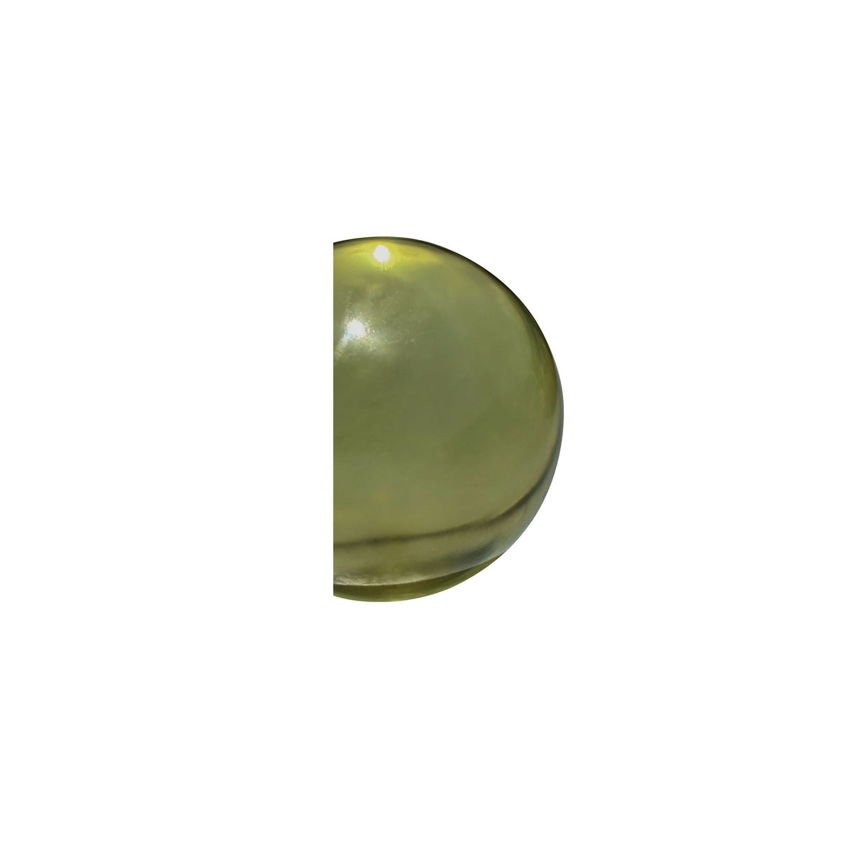 Bonn - Cast Glass Decorative Object - Olive