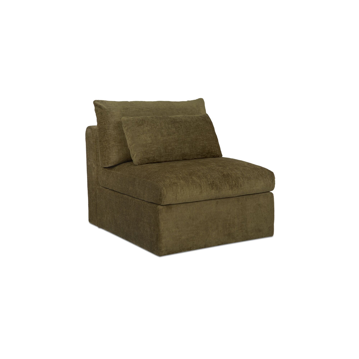 Swift - Slipper Chair - Dark Green