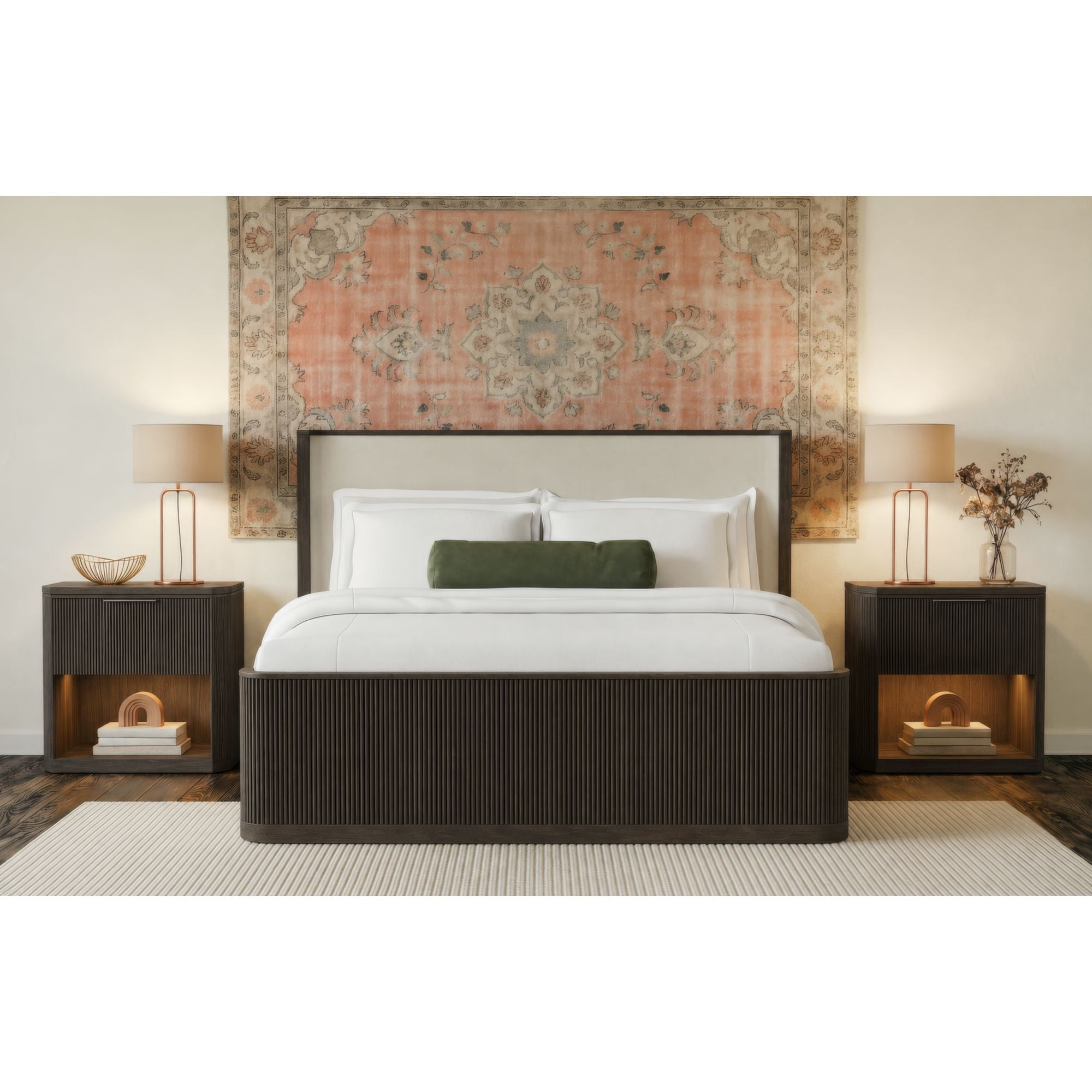 Sylvie - Bedroom Set With Upholstered Bed