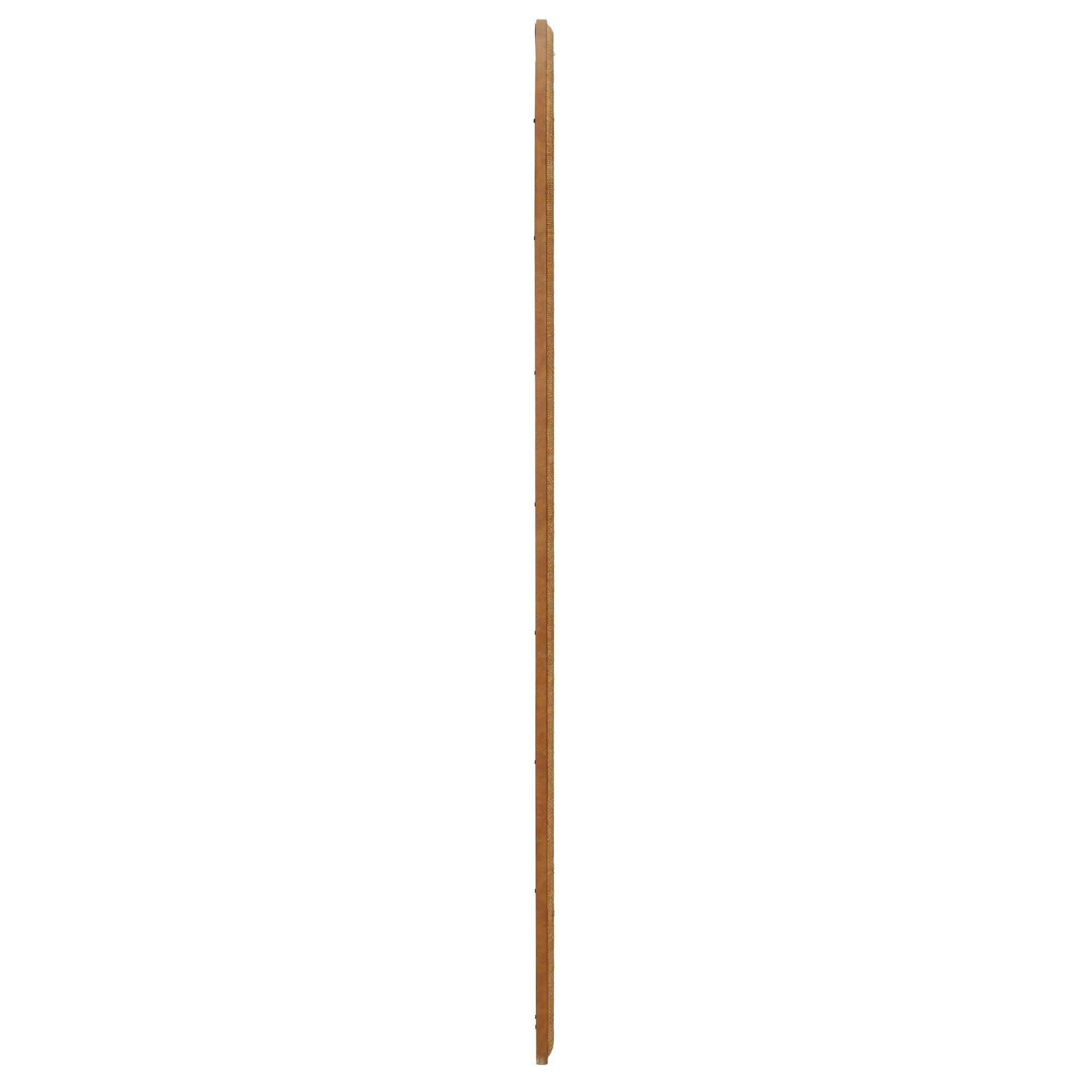 Arch - Raffia Contract-Grade Floor Mirror - Natural