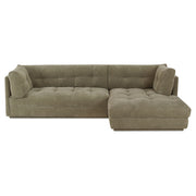 Mischa - Right Sectional - Sage Green
