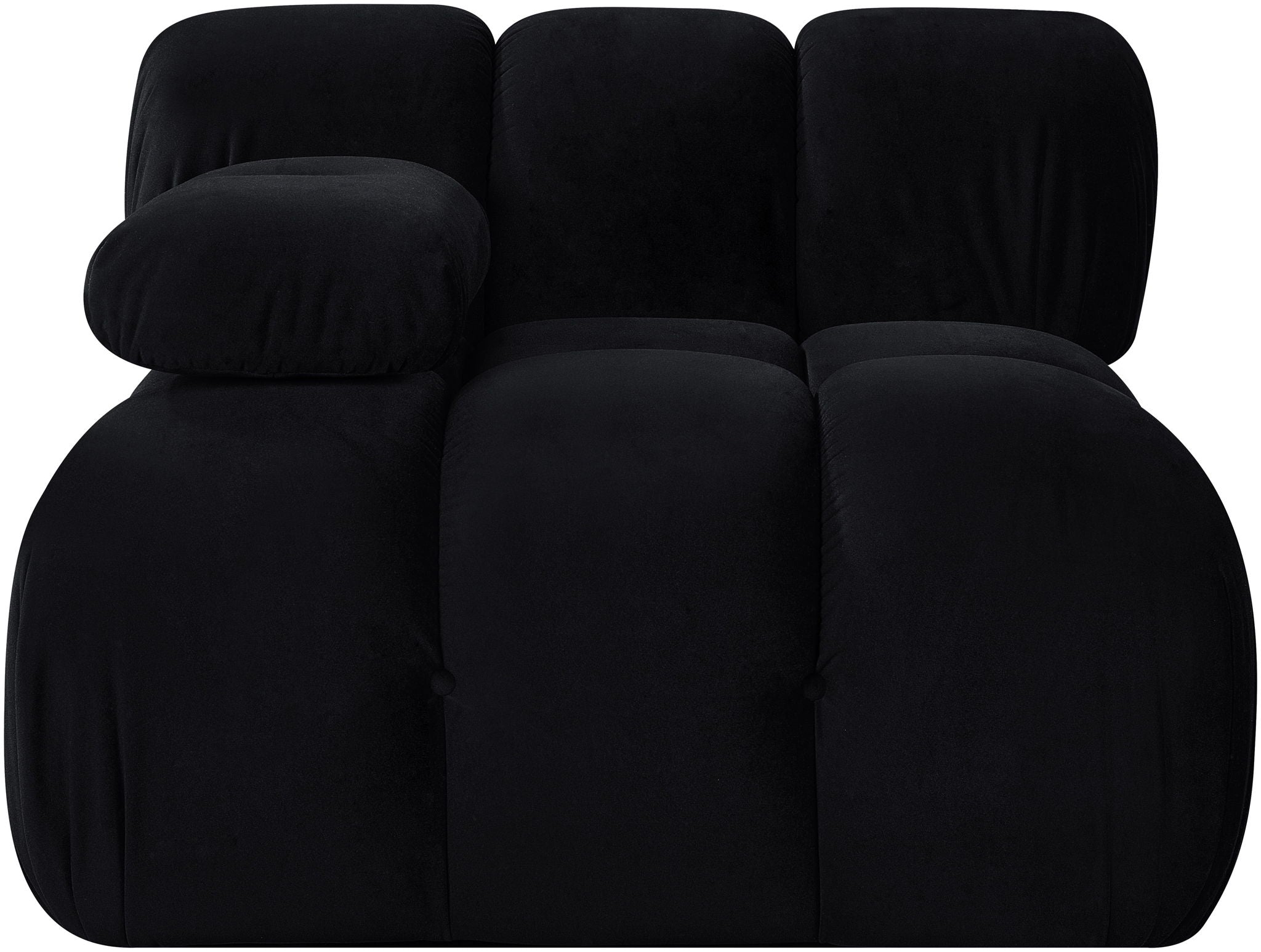 Orin - Velvet Performance Fabric Upholstered Modular Chair