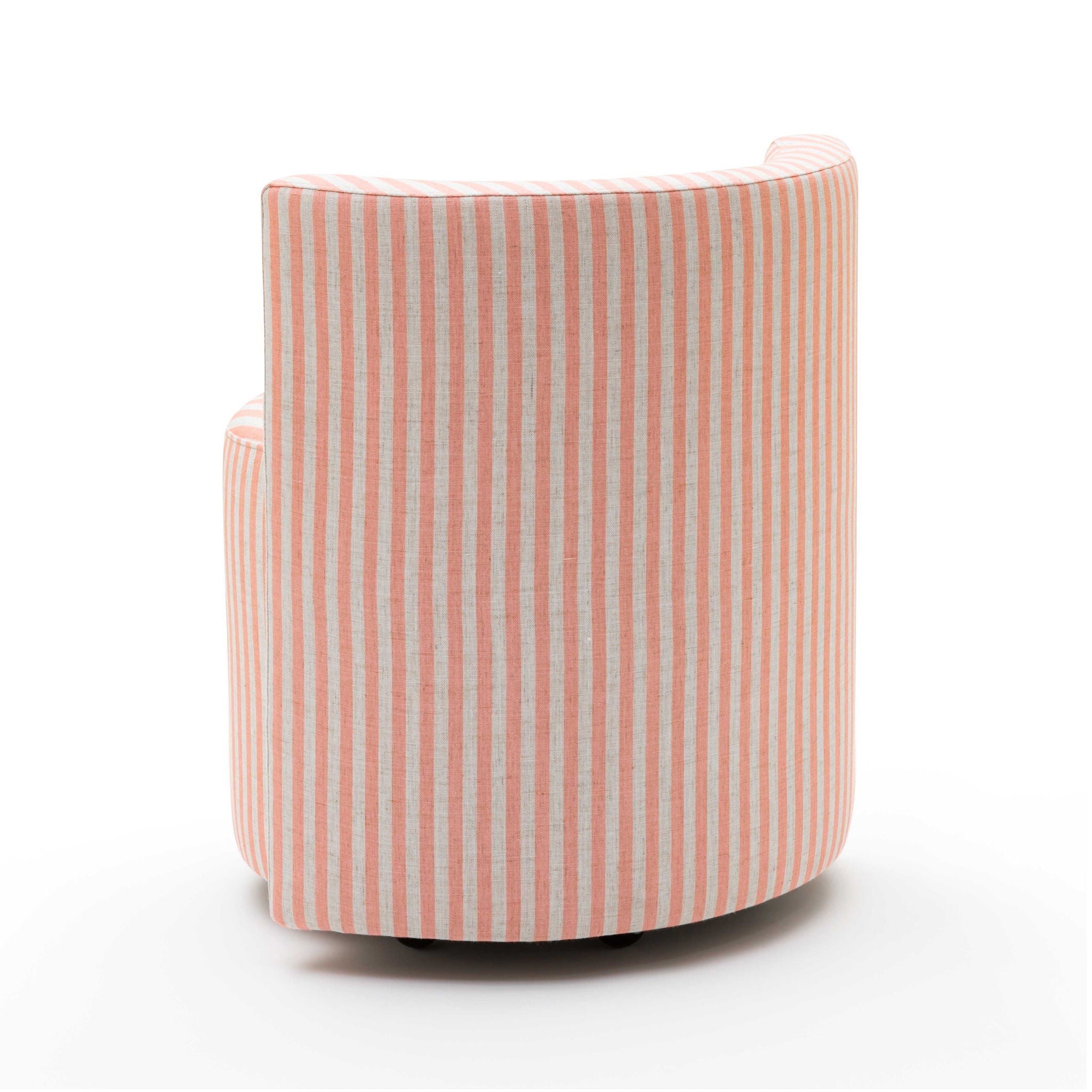 Alyssa - Striped Rolling Desk Chair