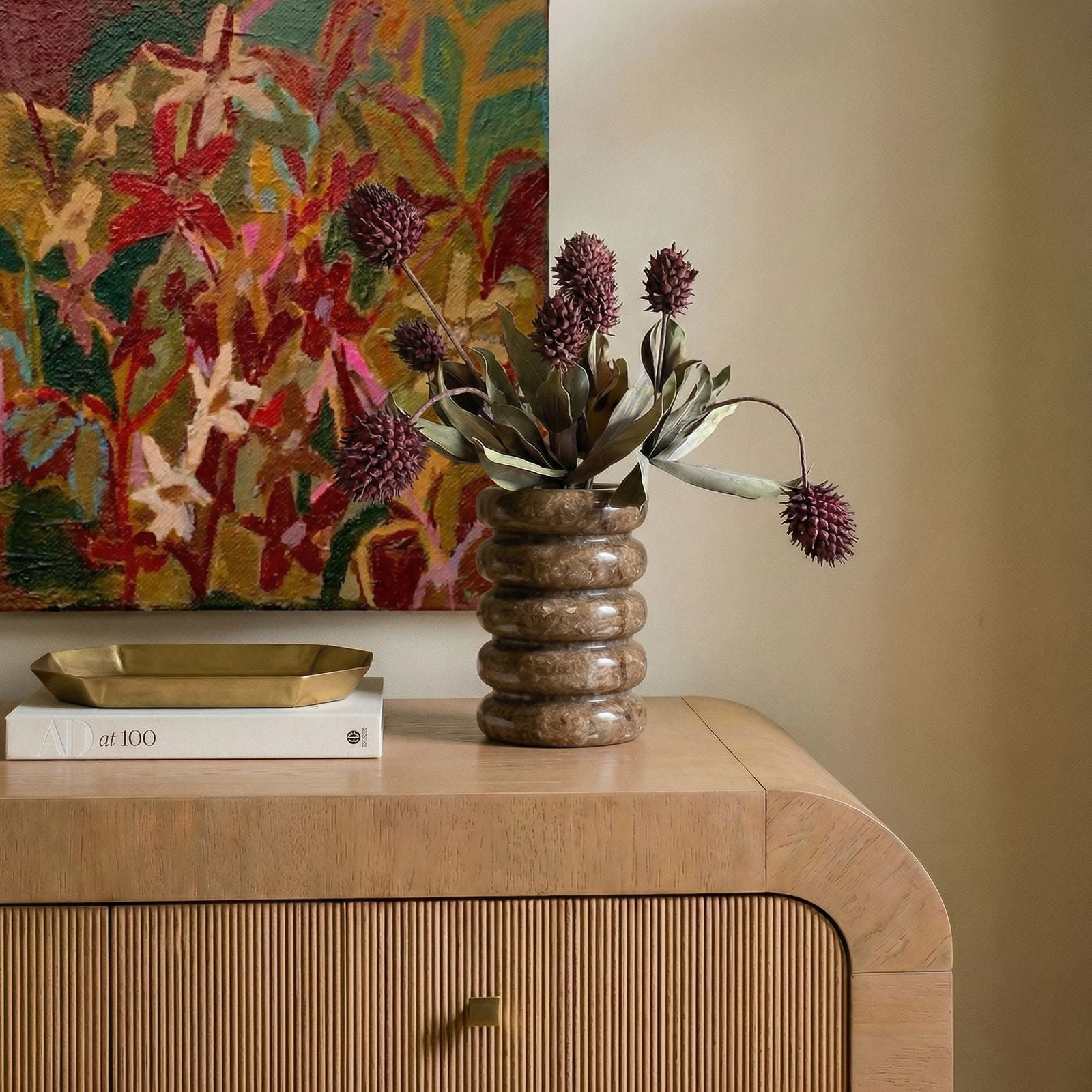 Marble Layered Vase