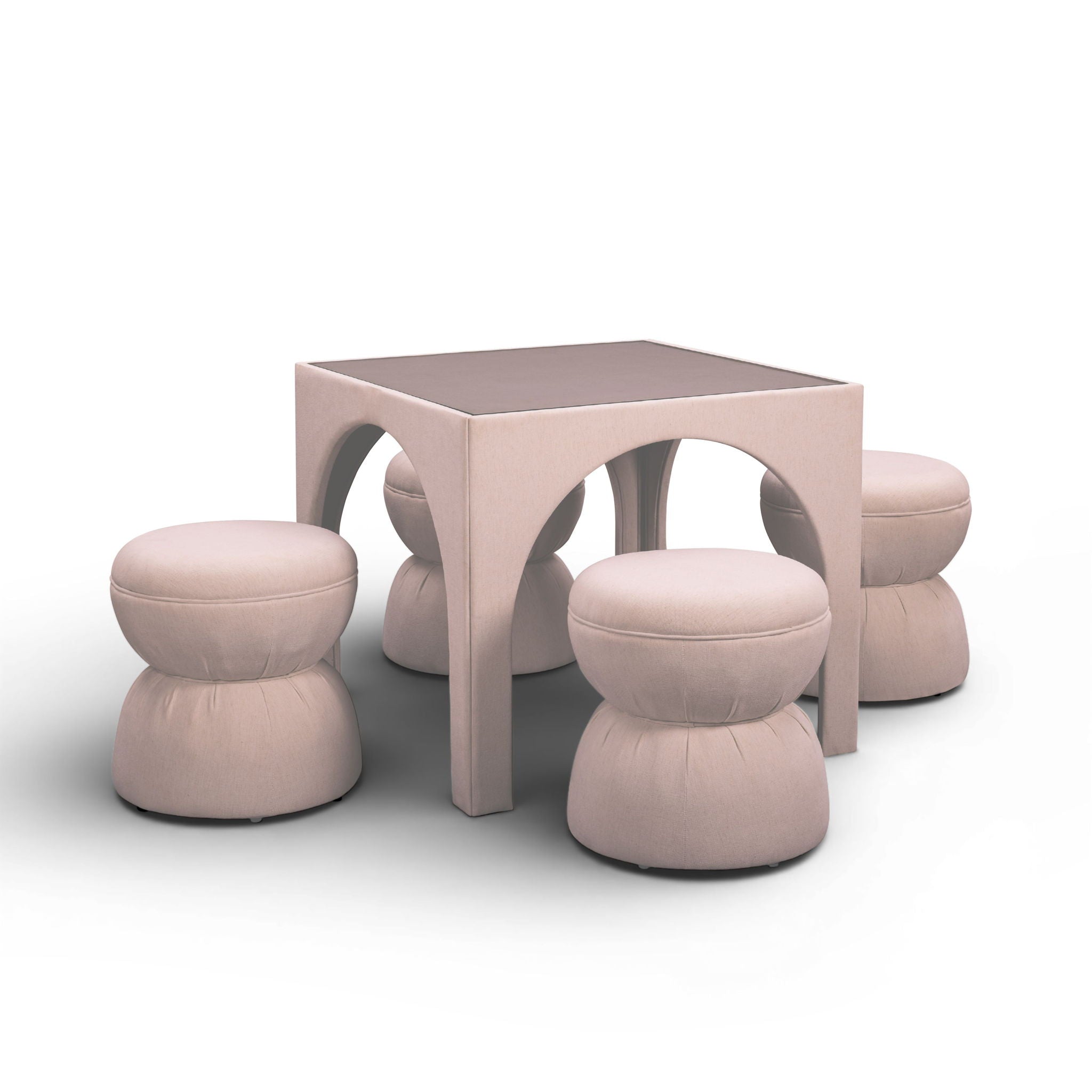 Tomlin - Game Table And Ottoman Set
