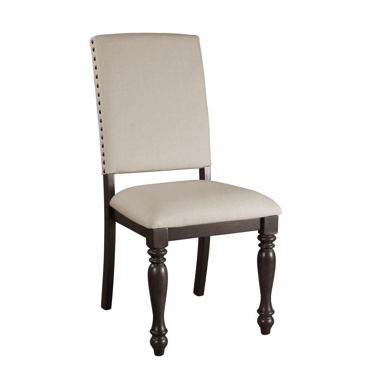 Begonia - Side Chair (Set of 2) - Grayish Brown