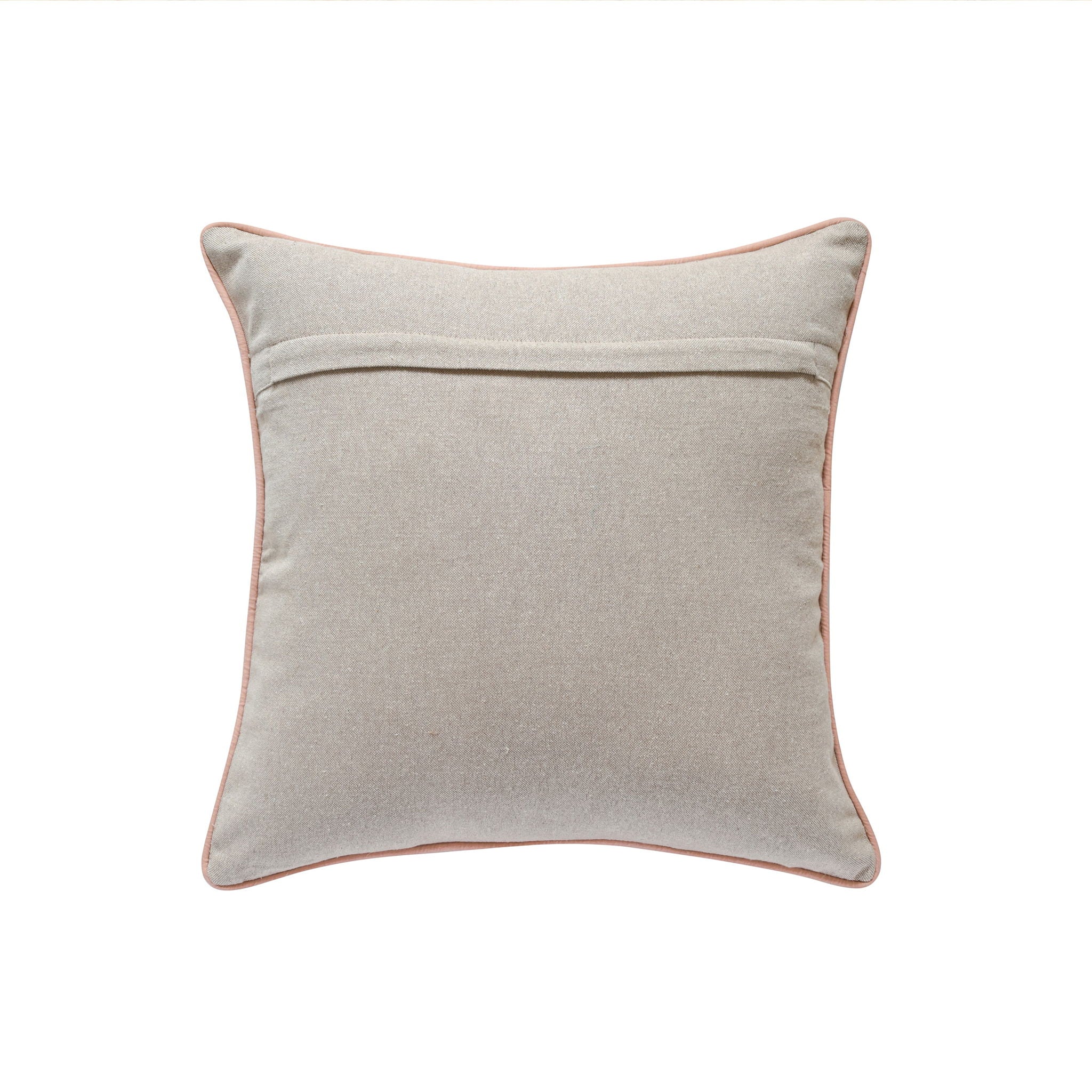 Taman - 20" Natural Cotton Accent Pillow - Autumn Florals