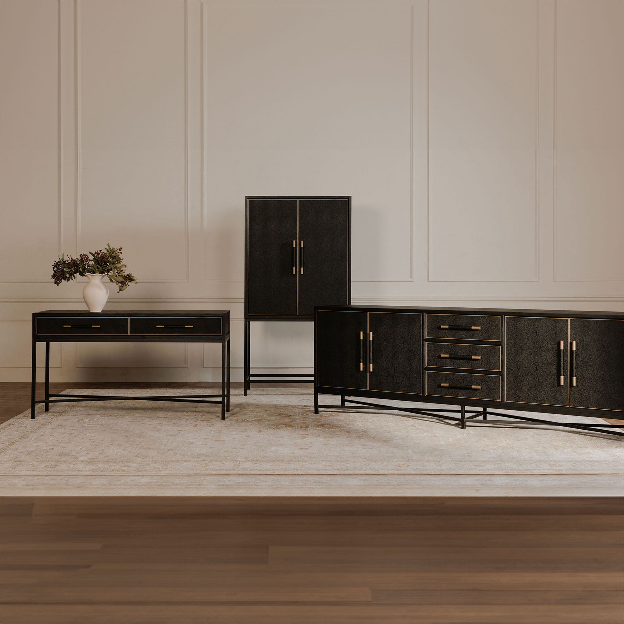 Mako - Console Table - Black