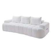 Extra Large Curved Front Compressed Sectional Sofa