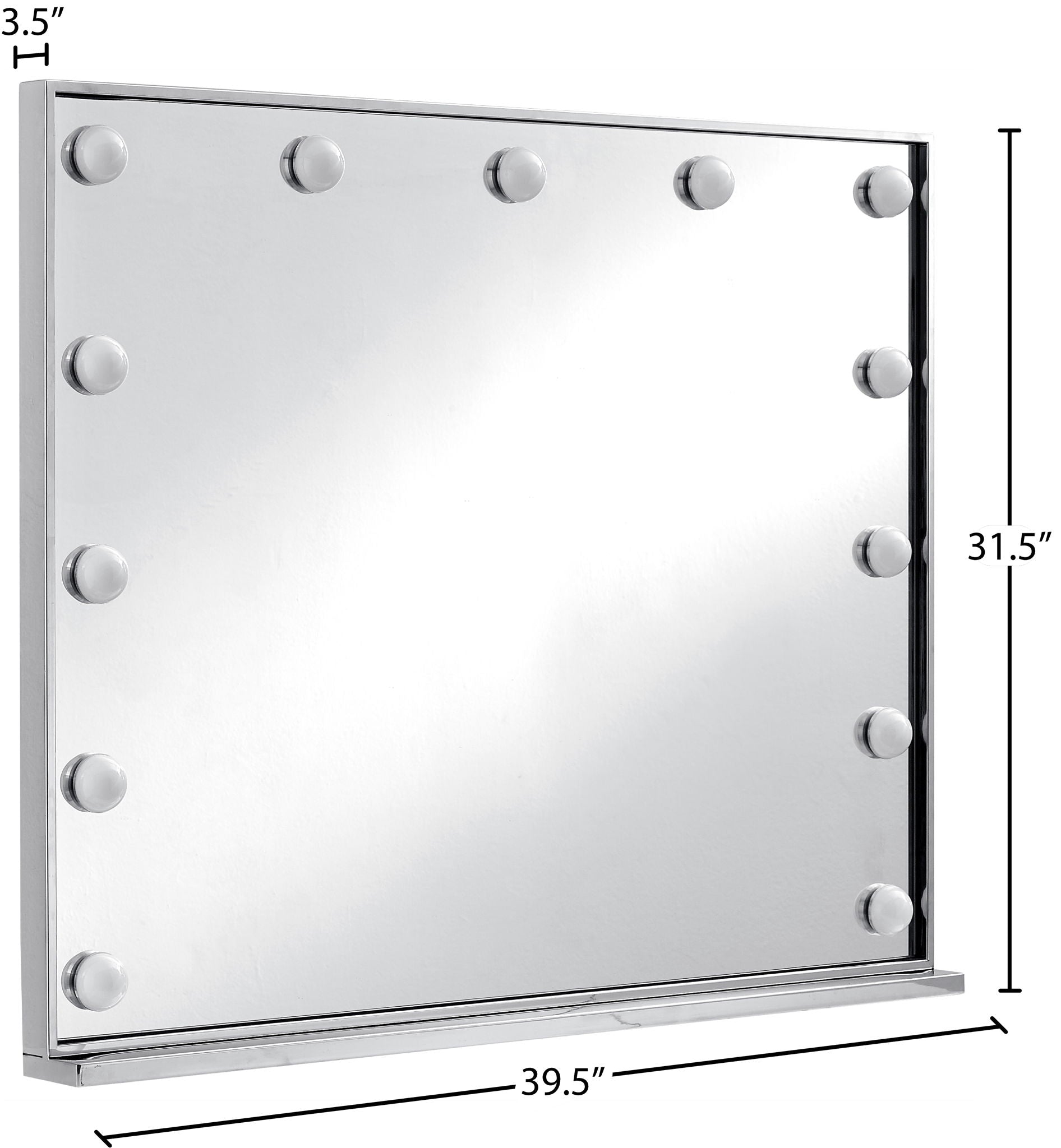 Hollywood - Mirror - Chrome