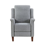 Lansing - Push Back Reclining Chair - Gray