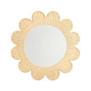 Coralie - Rattan Round Mirror