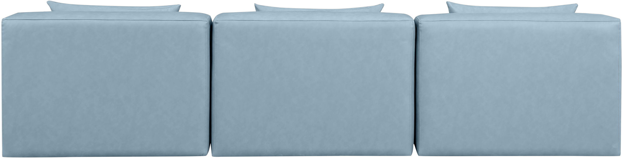 Cube - Modular 3 Seat Armless Sofa
