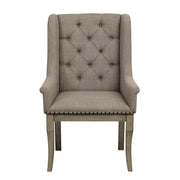 Vermillion - Arm Chair (Set of 2) - Taupe