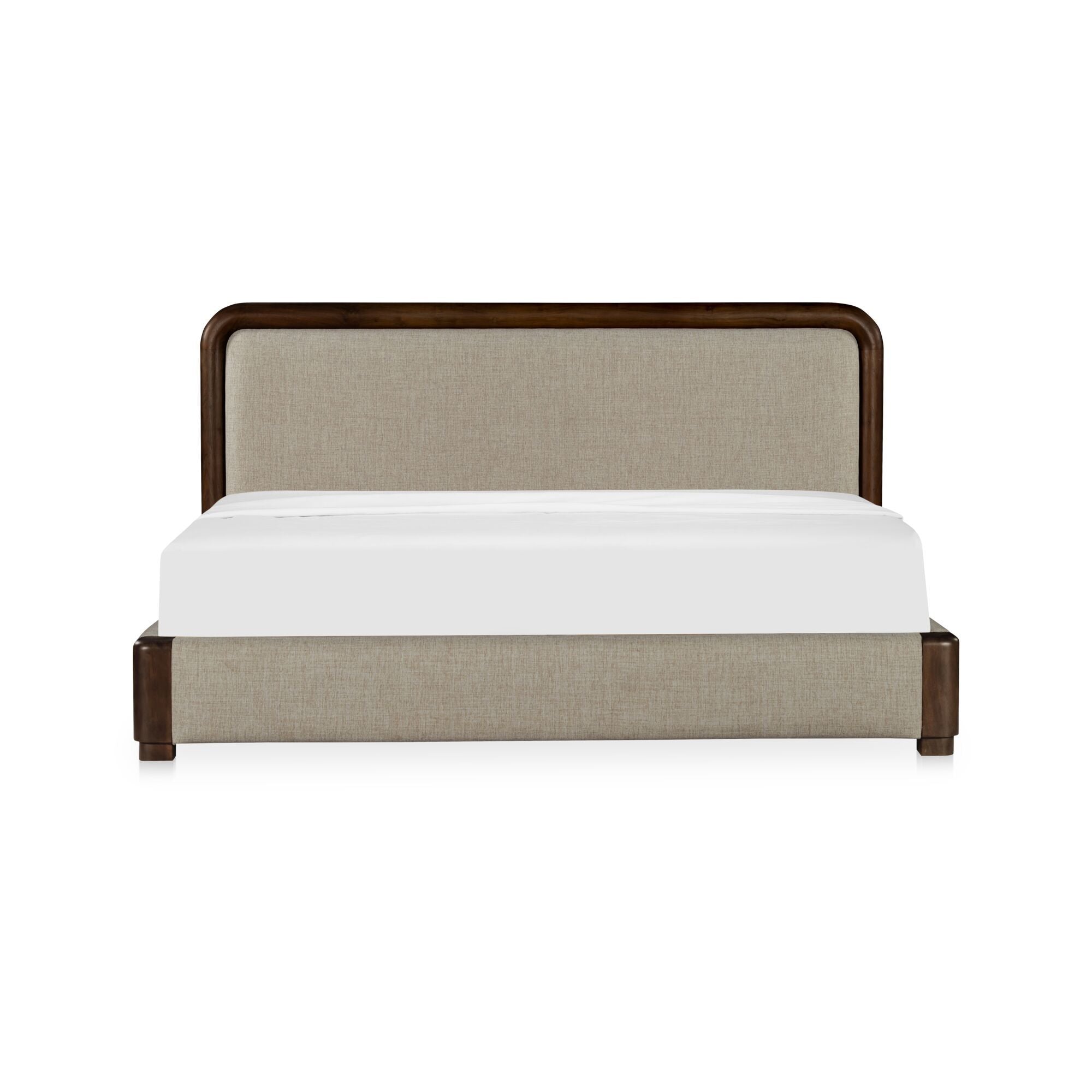Bower - King Bed - Brown / Beige
