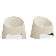 Nolla - Outdoor Accent Chair (Set of 2) - Light Gray