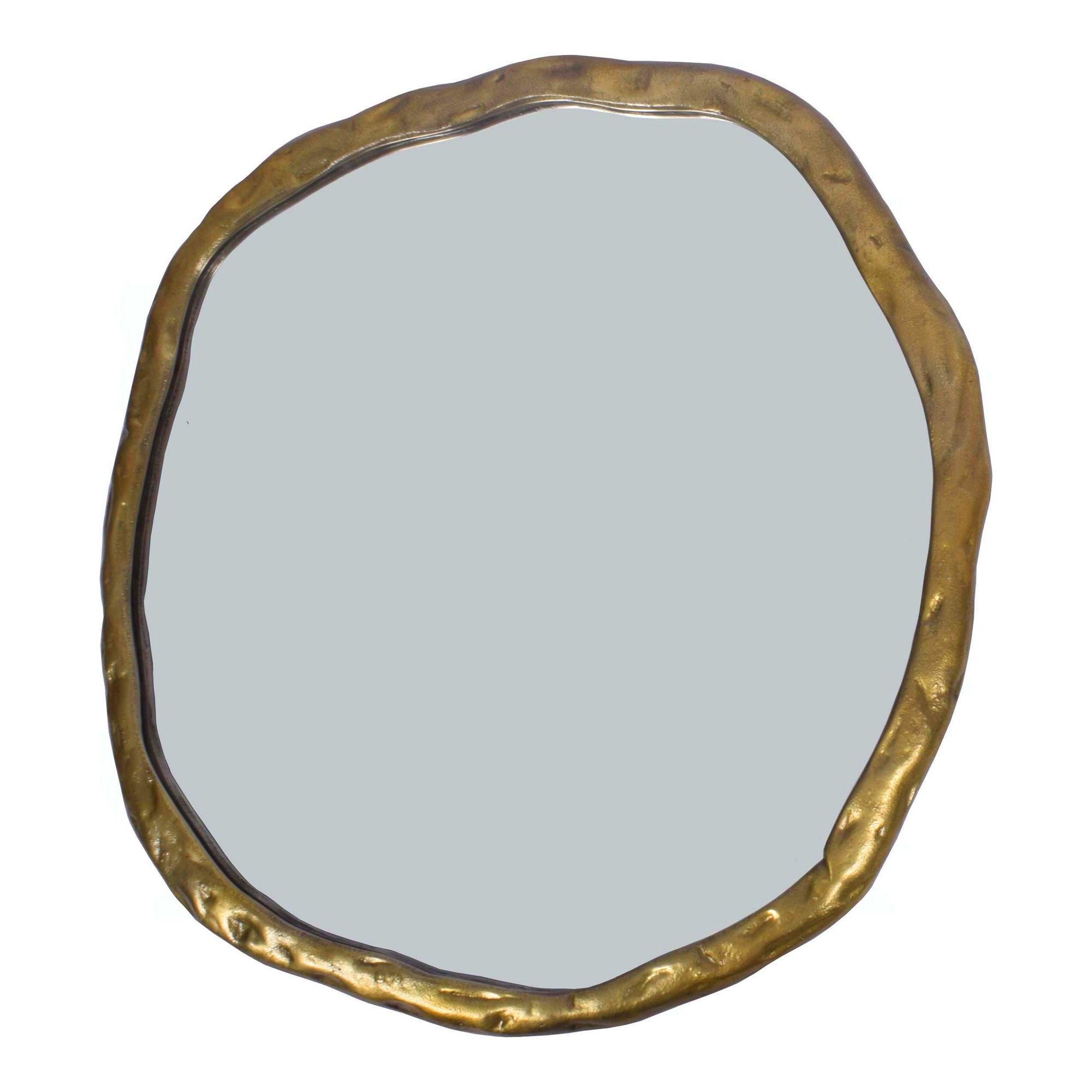 Foundry - Large Mirror - Gold