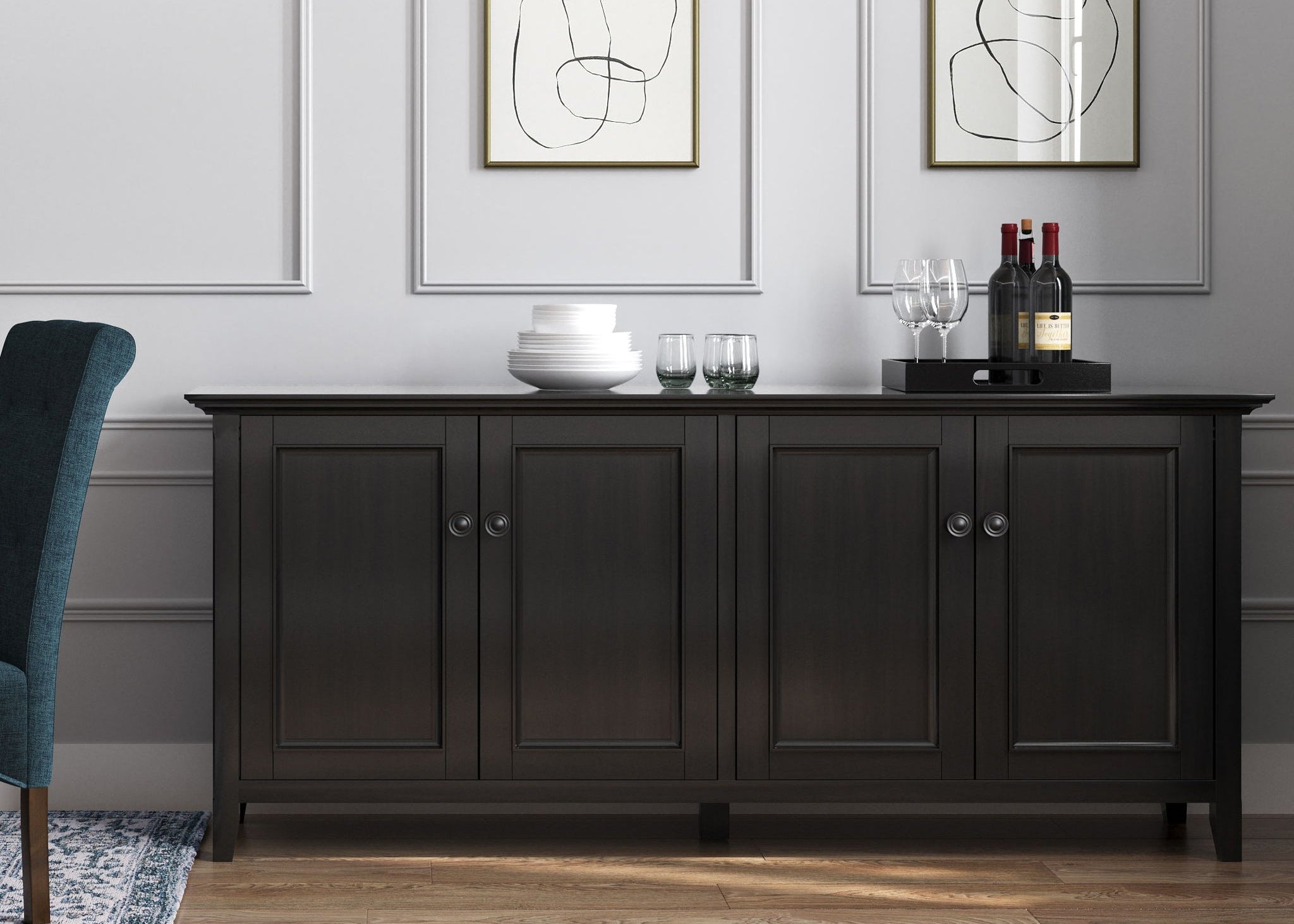 Amherst - 4 Door Storage Cabinet