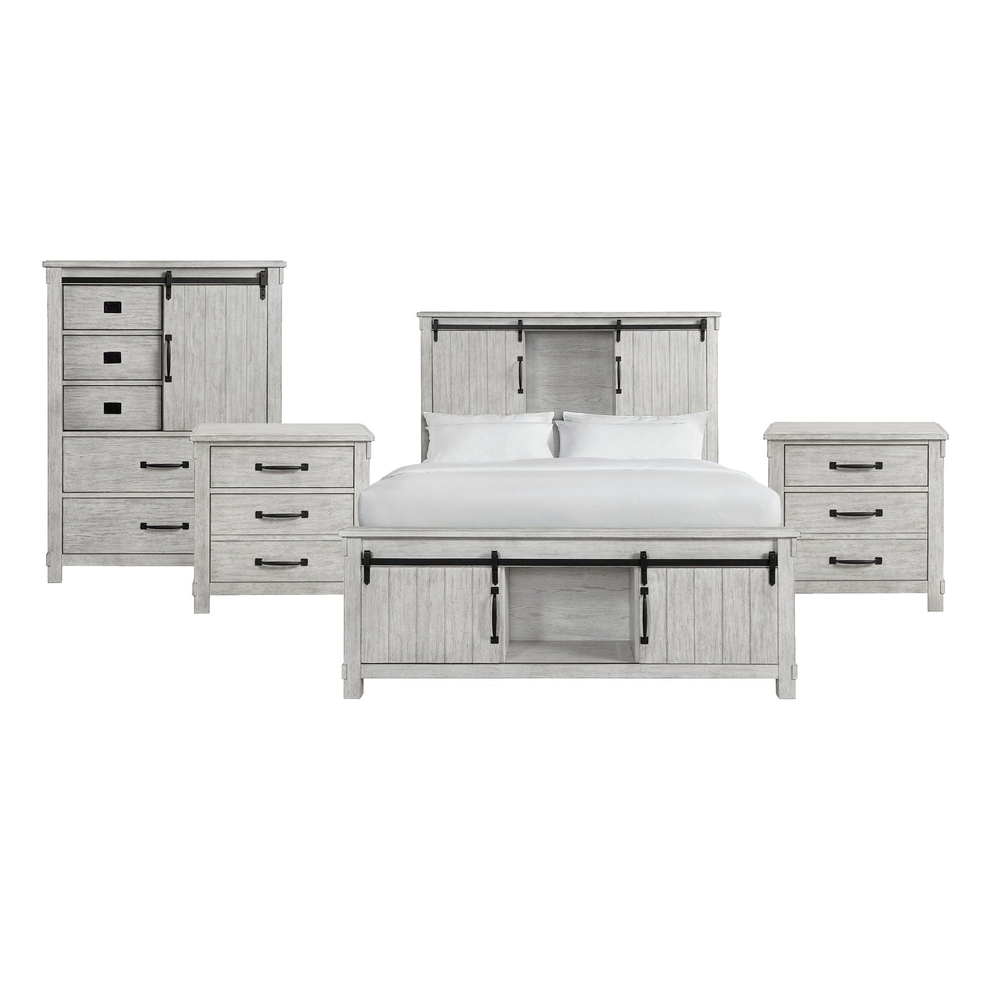 Scott - Platform Storage Bedroom Set