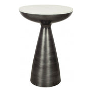 Font - Side Table - White Marble