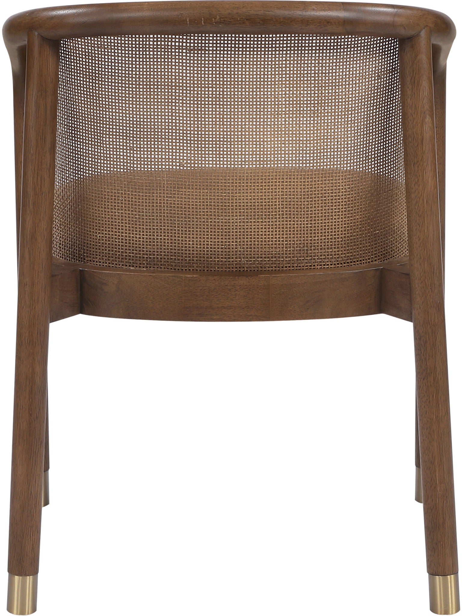 Sylvan - Vegan Leather Dining Chair (Set of 2) - Brown Frame