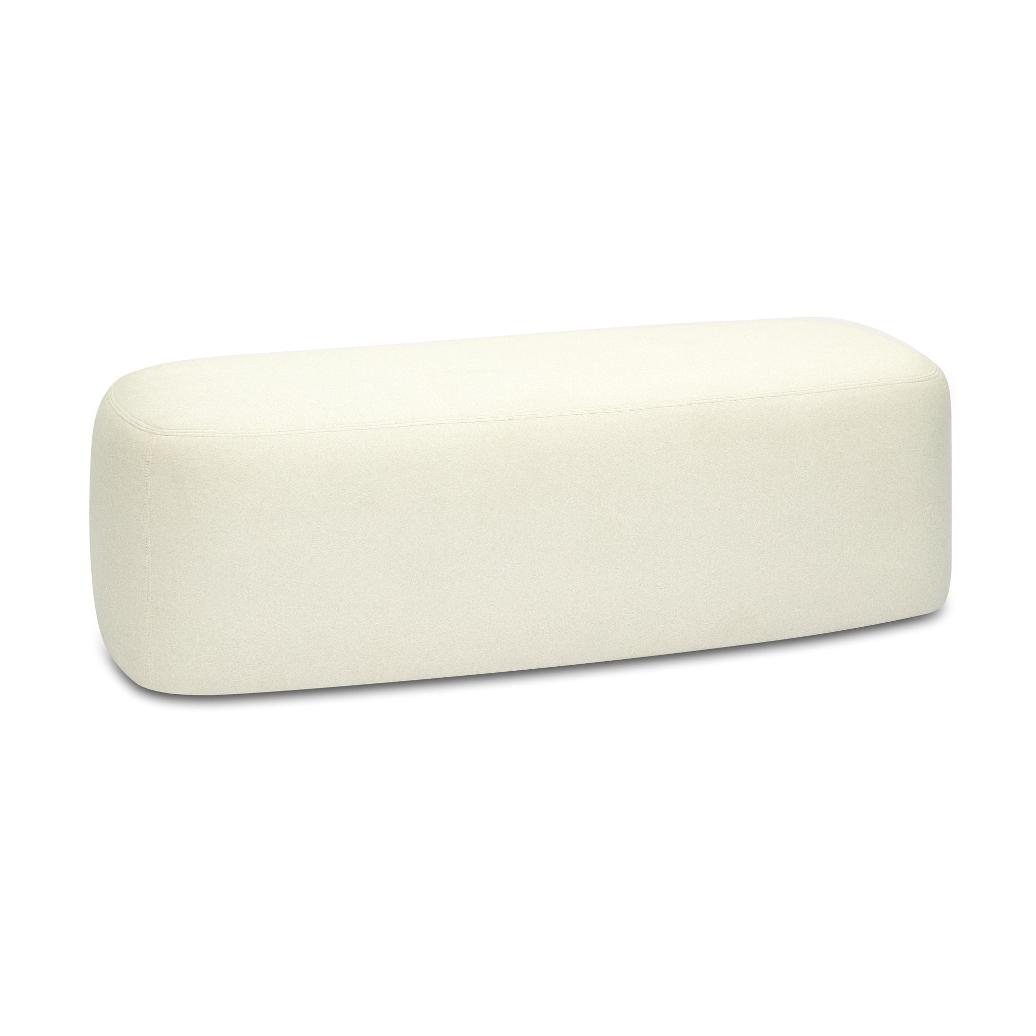 Graceland - Faux Mohair Bench
