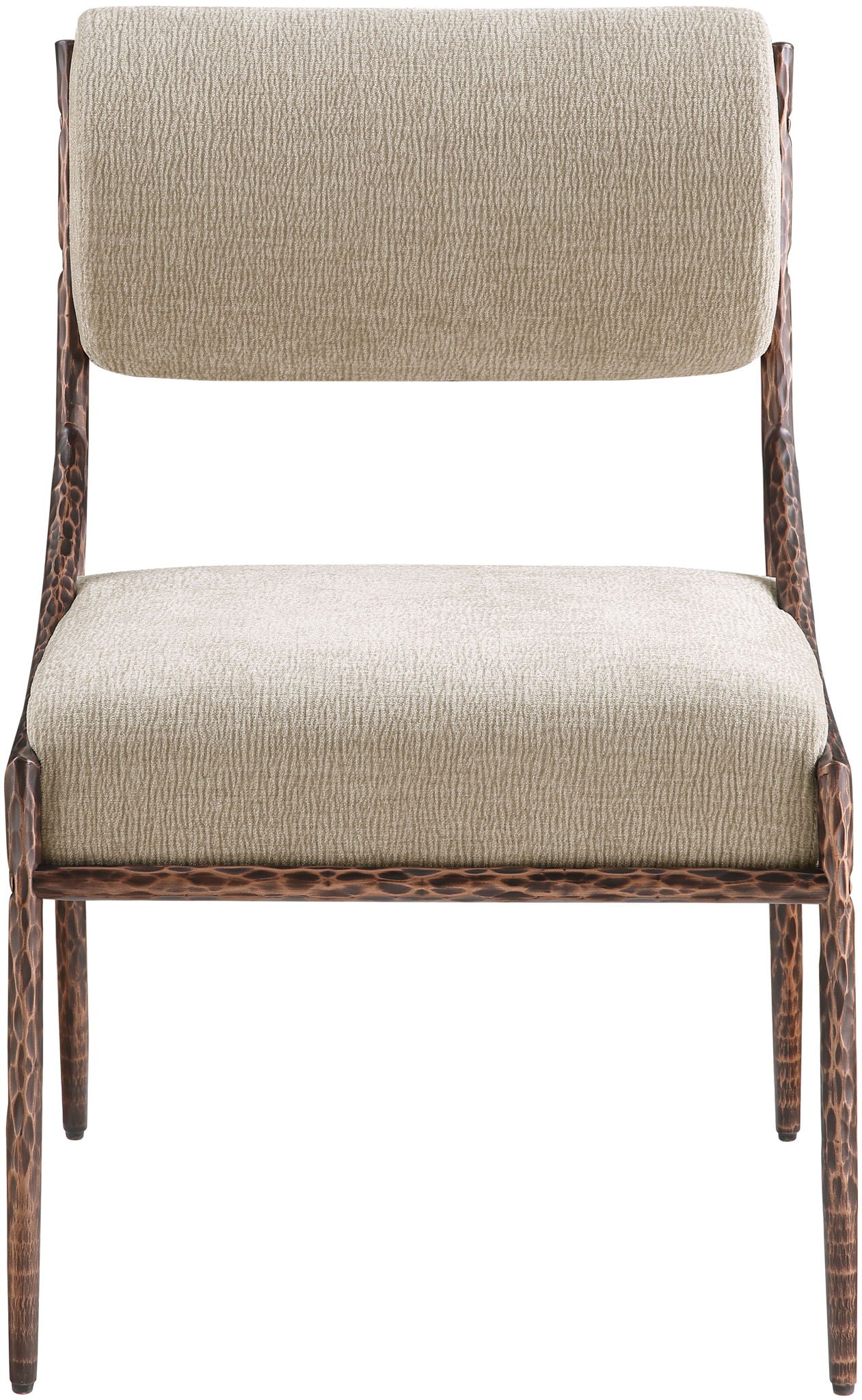 Bastille - Upholstered Dining Side Chair (Set of 2) - Bronze Frame