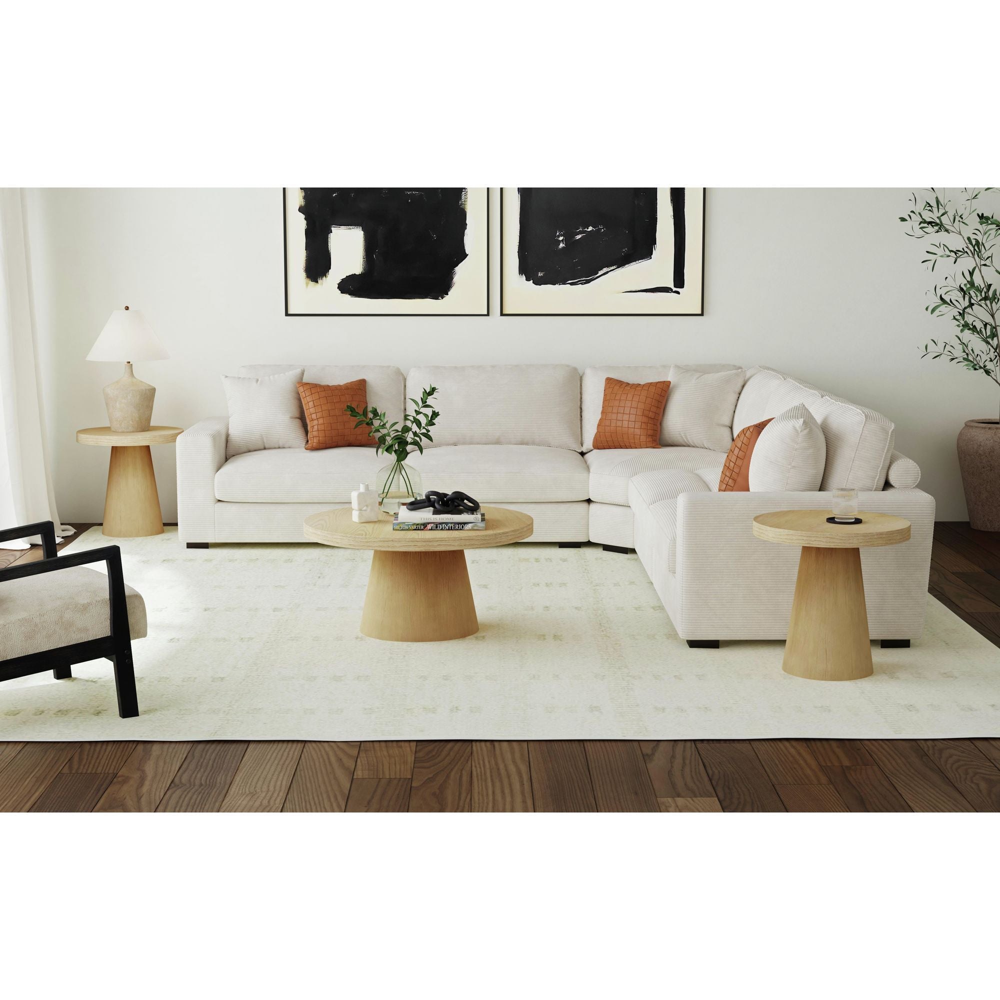 Portland - Round Coffee Table