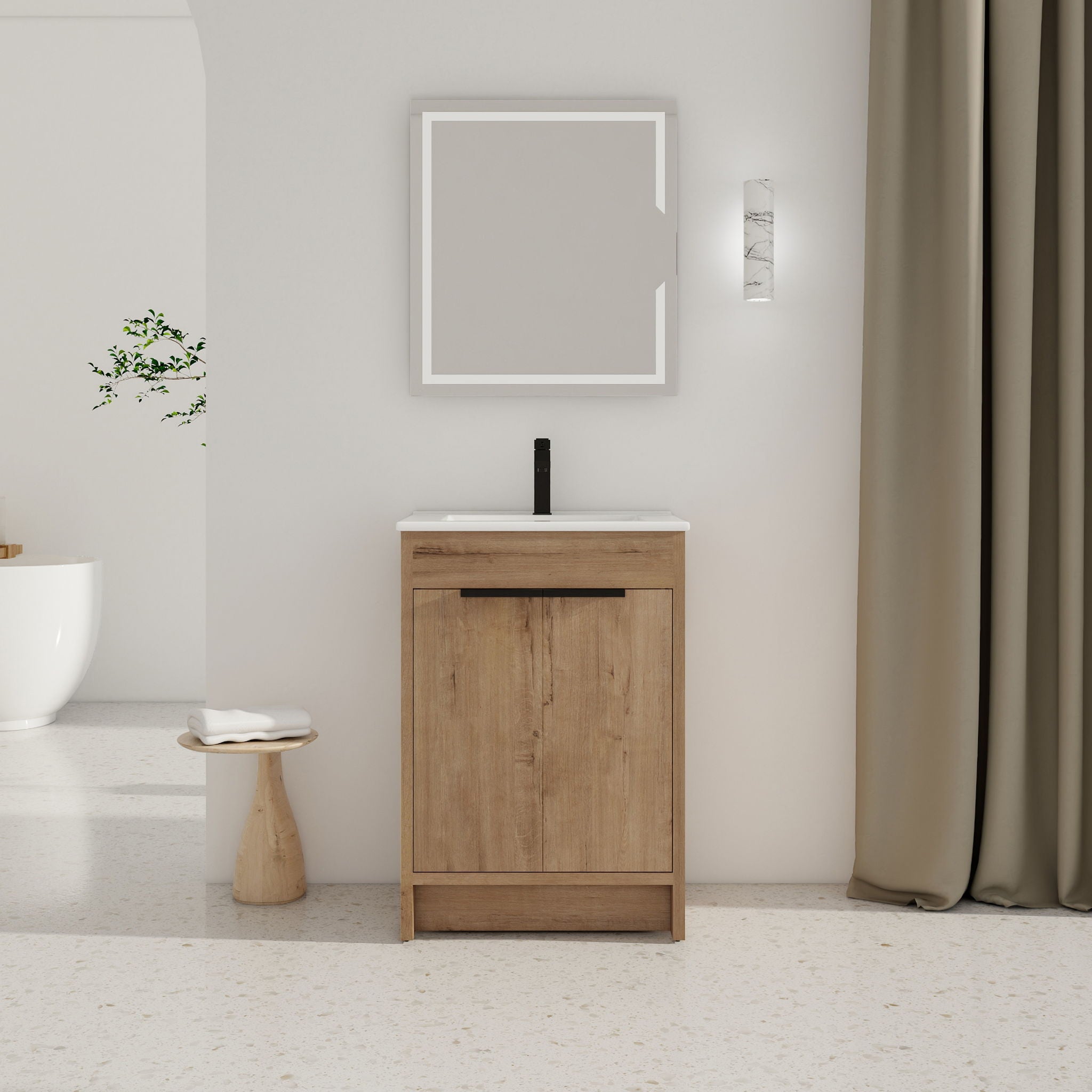 Freestanding Bathroom Vanity With Sink