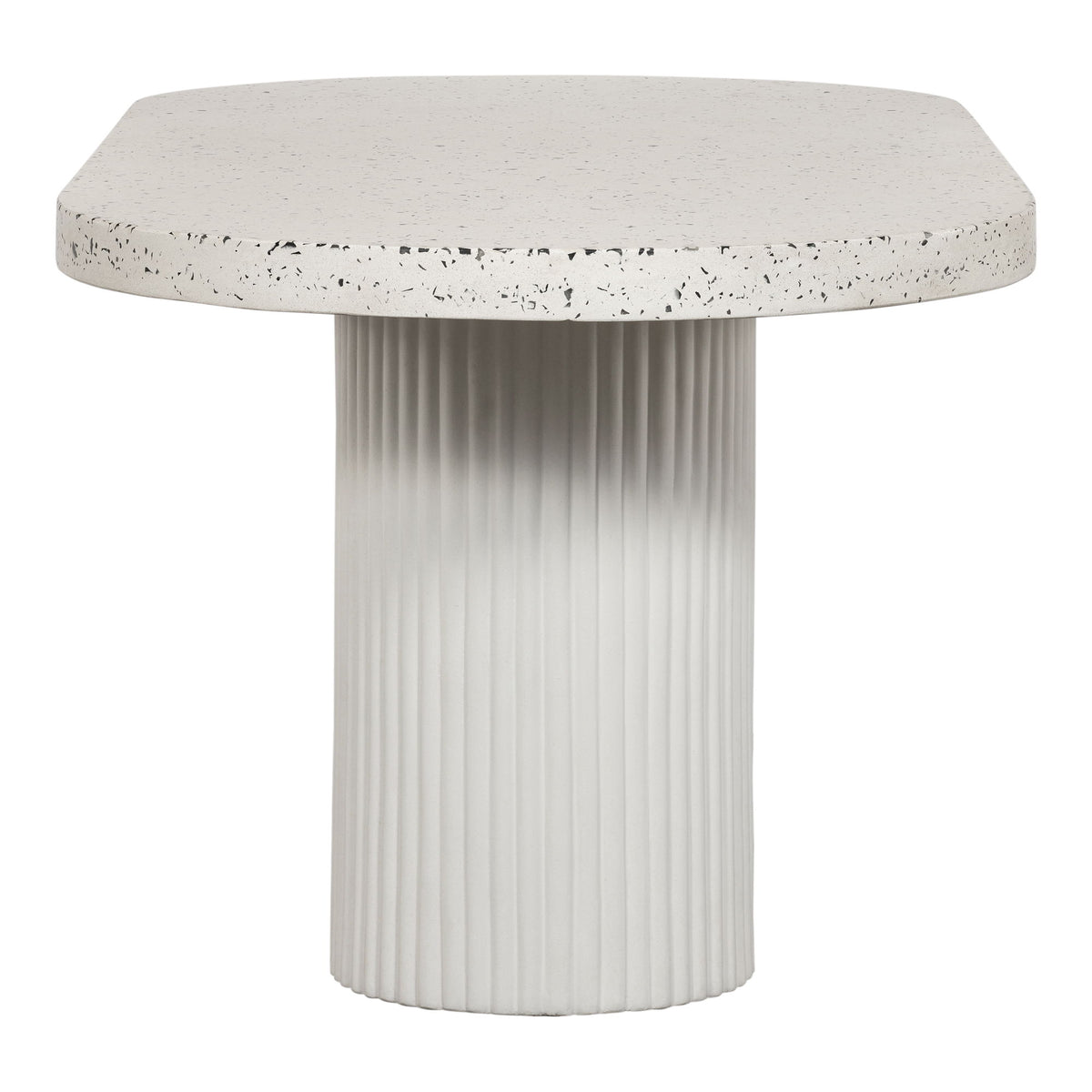 Lyon - Outdoor Cement Dining Table - Light Gray