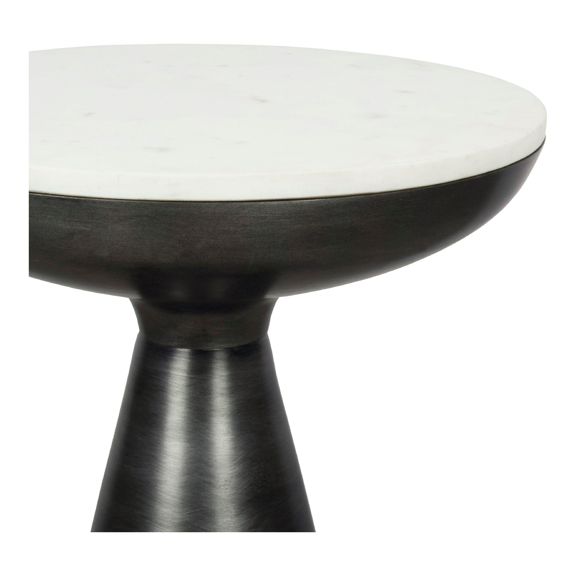 Font - Side Table - White Marble