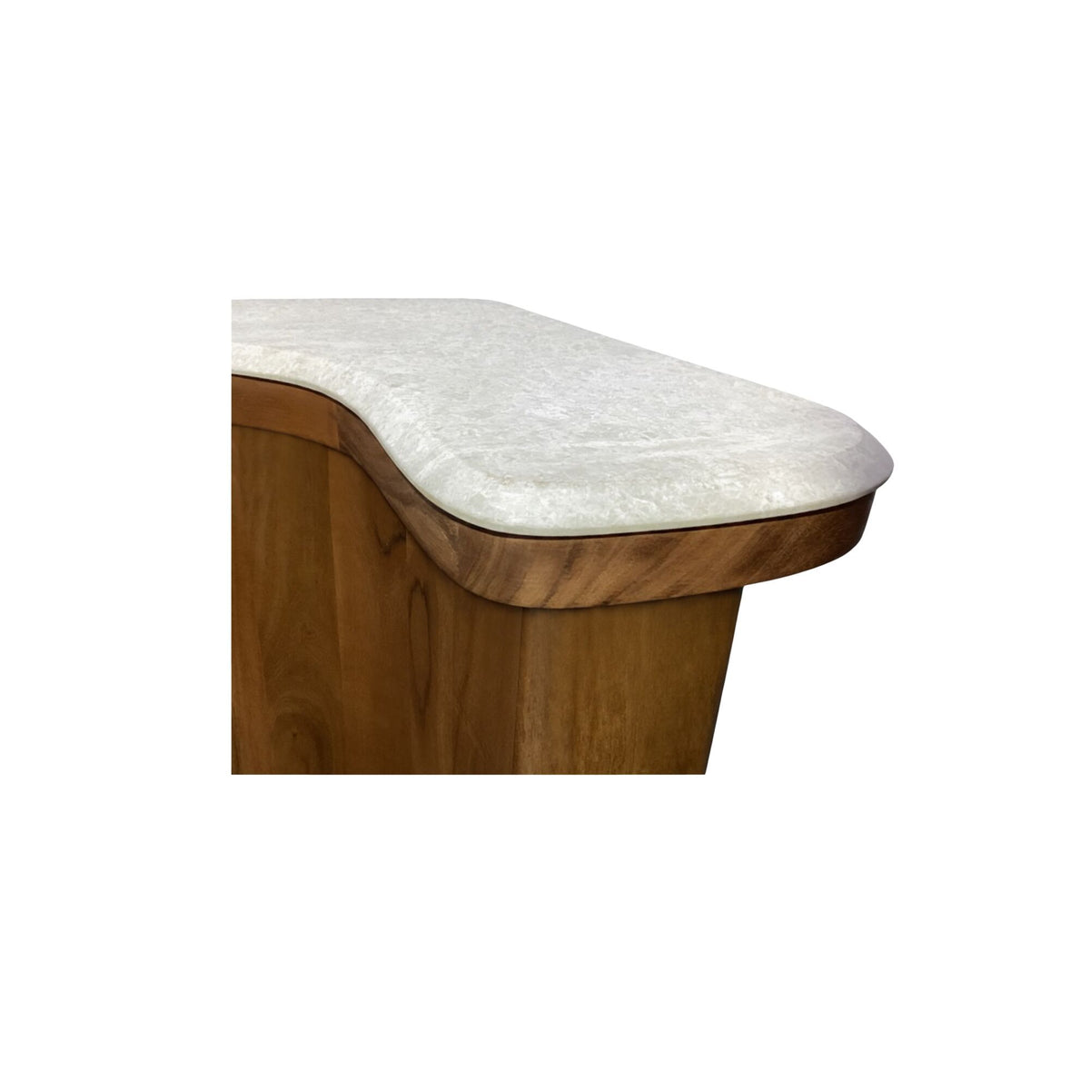 Abi - Nesting Coffee Table Cosmos Marble - Beige / Light Brown