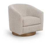 Modra - Performance Fabric Upholstered Swivel Accent Chair