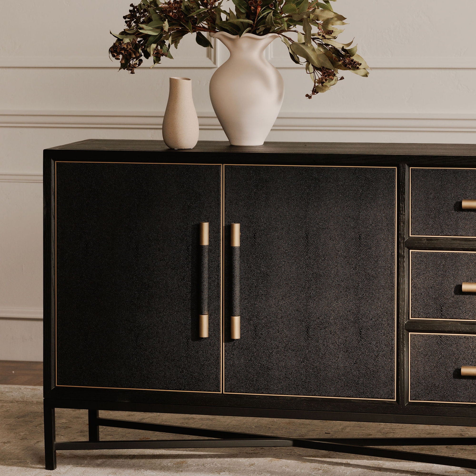 Mako - Large Sideboard - Black