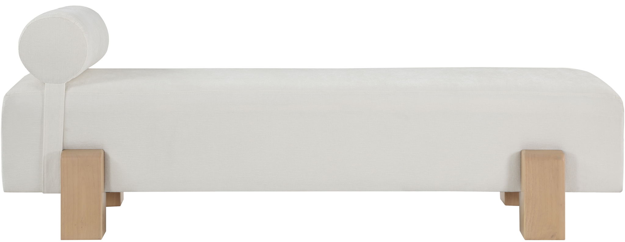 Edison - Bench - Light Brown Base