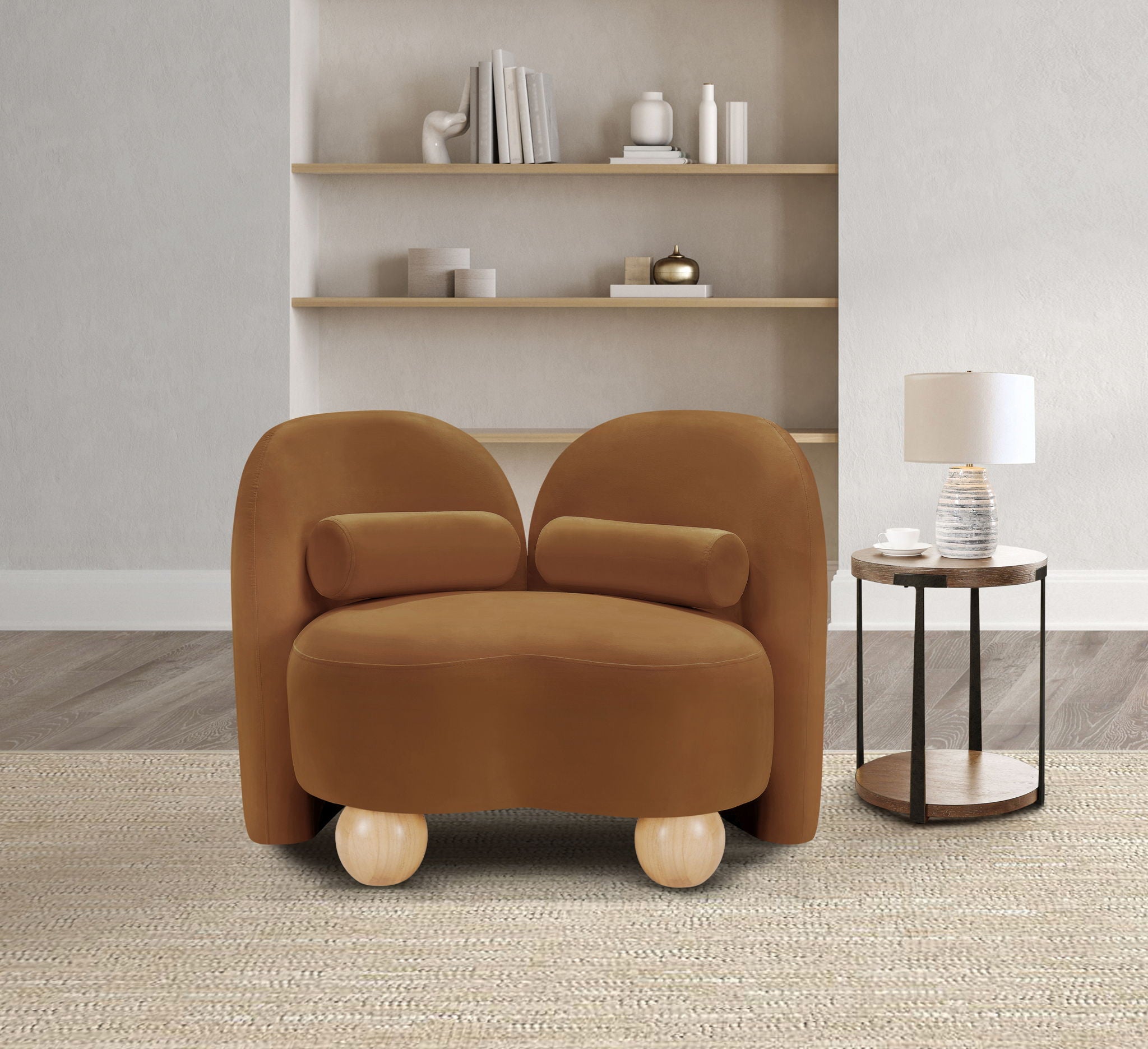 Daphne - Velvet Chair
