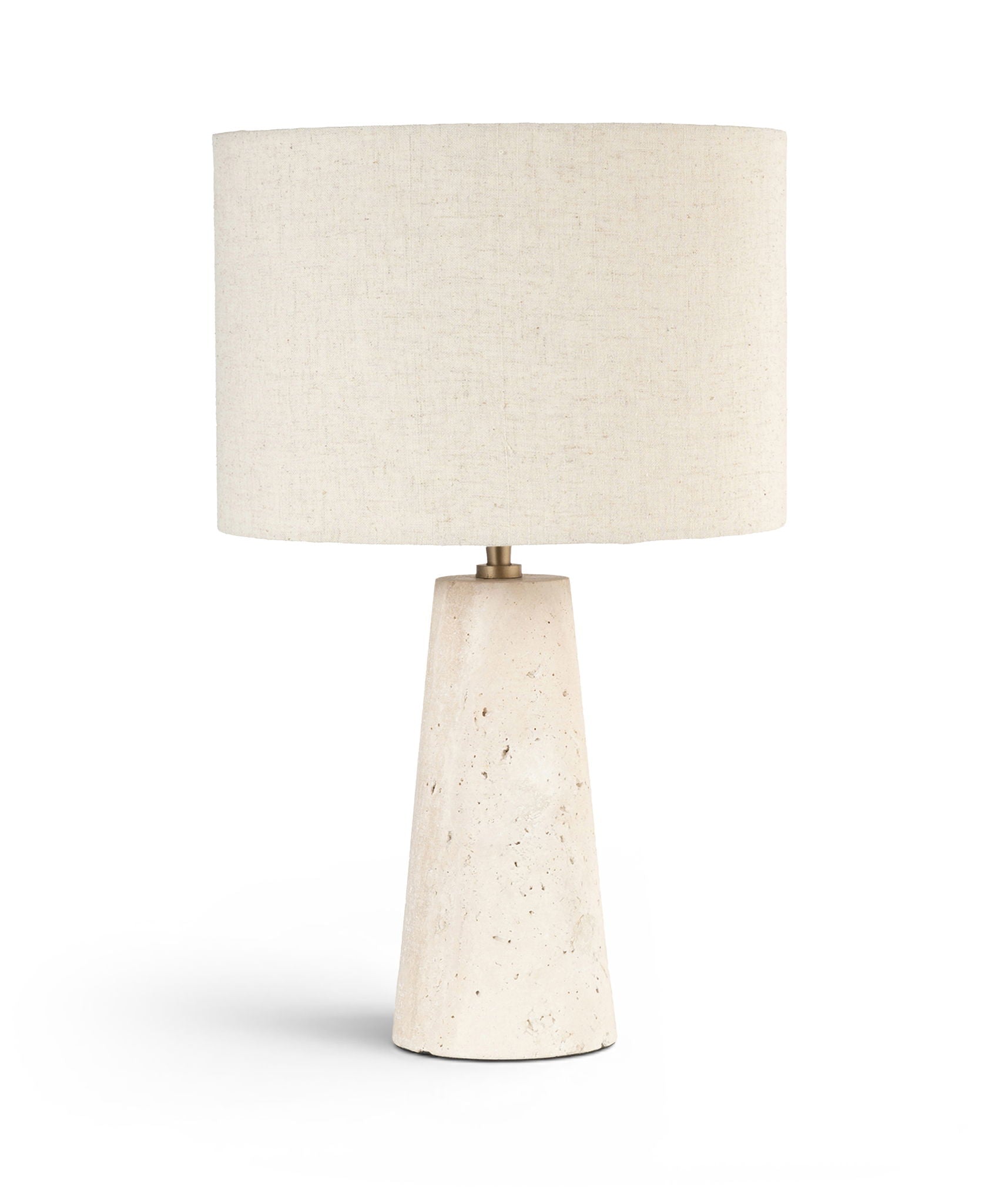 Dolomia - Base And Linen Textured Fabric Shade Table Lamp