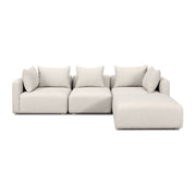 Hangover - 4-Piece Modular Sectional - Cream