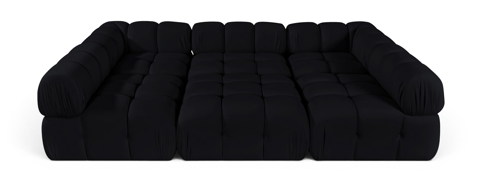 Orin - Velvet 6 Piece Modular Sectional